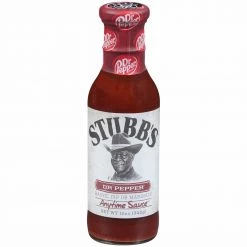 Kehe BBQ Sauces, Marinades, Condiments & Seasonings Stubb's Dr. Pepper BBQ Sauce 18 Oz.