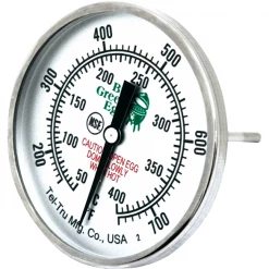Outdoor Home Big Green Egg 3" Replacement Dial Thermometer