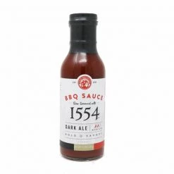Spicin' Foods New Belgium 1554 Dark Ale BBQ Sauce 13.5 Oz. BBQ Sauces, Marinades, Condiments & Seasonings
