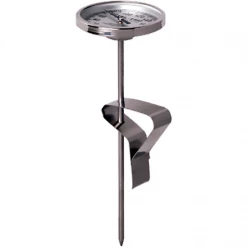 Salts Tel-Tru Replacement Thermometer LT225R, 3-1/2" Stem