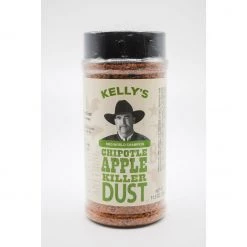 4 Legs Up Kelly's Chipotle Apple Killer Dust 11.5 Oz. BBQ Sauces, Marinades, Condiments & Seasonings