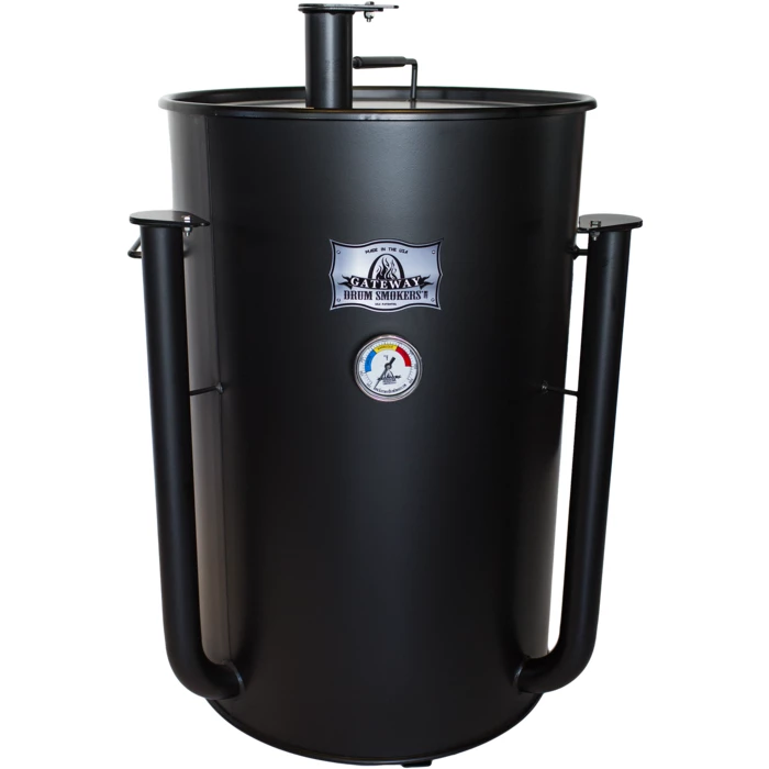 Salts Gateway Drum Smoker-55 Gallon