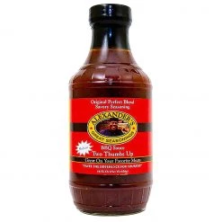 Alexander's Great Seasonings Two Thumbs UP BBQ Sauce 16 Oz. Salts