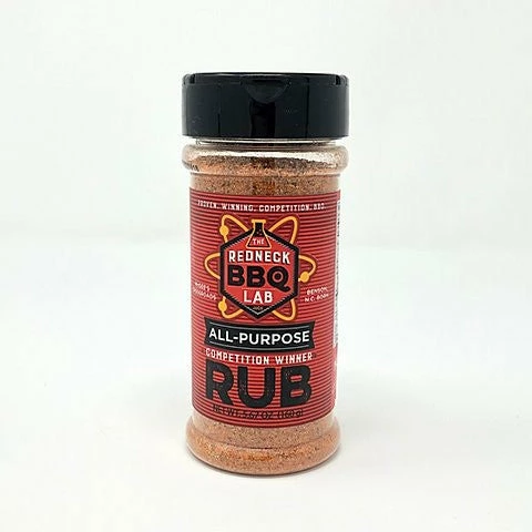 The Redneck BBQ Lab BBQ Sauces, Marinades, Condiments & Seasonings Redneck BBQ Lab All-Purpose Rub 5.67 Oz.
