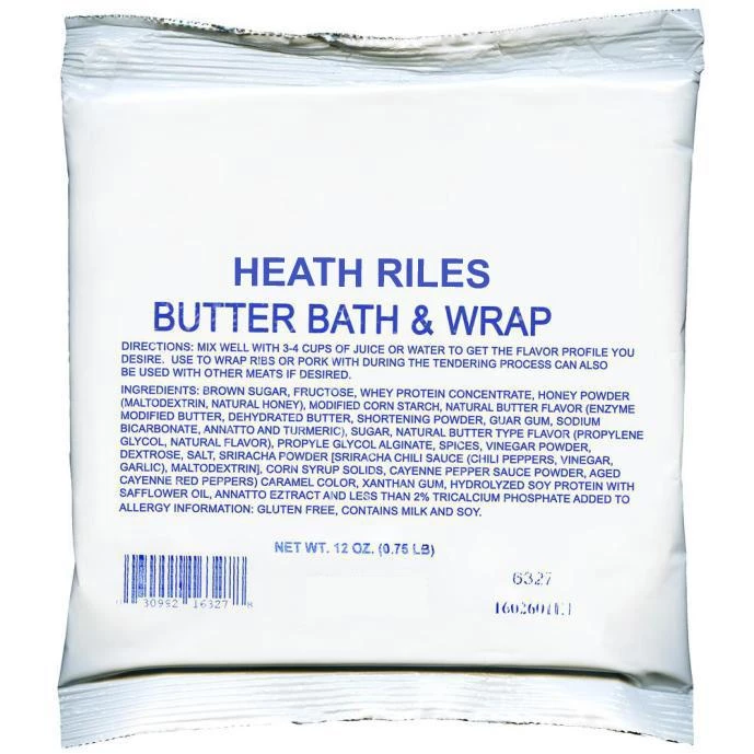 BBQ Sauces, Marinades, Condiments & Seasonings Heath Riles Butter Bath 12 Oz.
