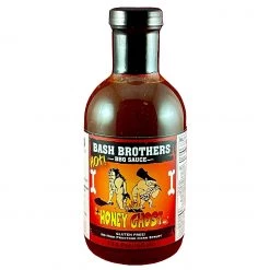 BBQ Sauces, Marinades, Condiments & Seasonings Bash Brothers Honey Ghost Pepper BBQ Sauce 16 Oz.
