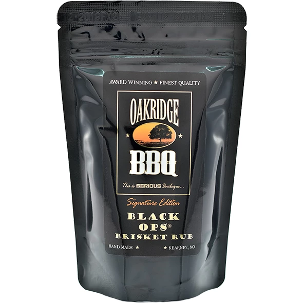 Oakridge Black Ops Brisket Rub 1.75 Lbs. BBQ Sauces, Marinades, Condiments & Seasonings