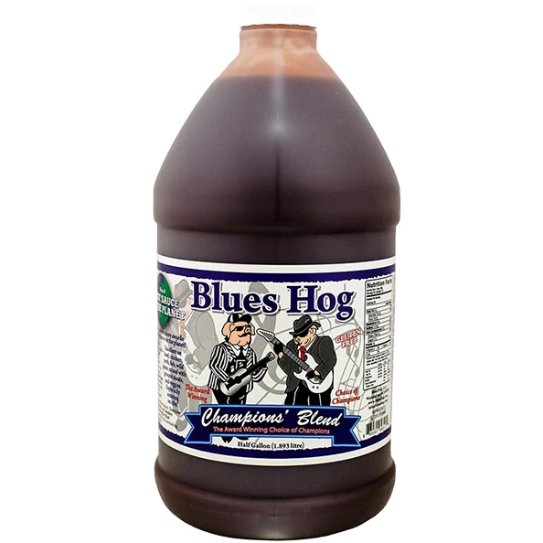 Blues Hog Champions' Blend Sauce 1/2 Gallon BBQ Sauces, Marinades, Condiments & Seasonings