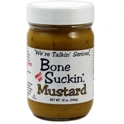 Ford's Gourmet Foods BBQ Sauces, Marinades, Condiments & Seasonings Bone Suckin' Mustard 12 Oz.