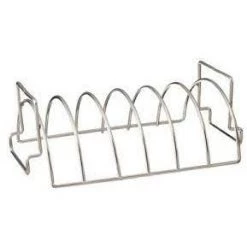 Charcoal Companion Stainless Steel Reversible Rib And Roast Rack