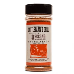 Delano BBQ Sauces, Marinades, Condiments & Seasonings Cattleman's Grill 8 Second Carne Asada Seasoning 10 Oz.