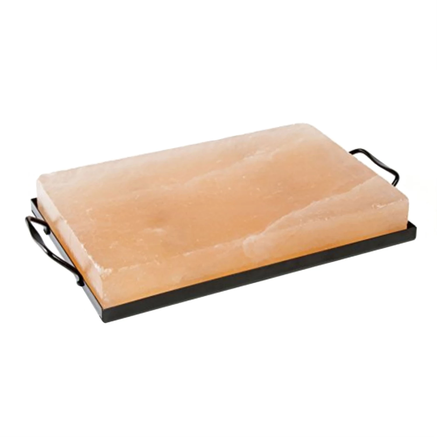 Charcoal Companion Himalayan Salt Plate & Holder Set