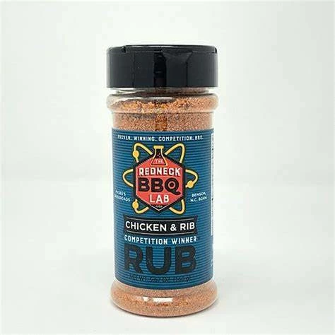 The Redneck BBQ Lab Redneck BBQ Lab Chicken & Rib Rub 5.67 Oz. BBQ Sauces, Marinades, Condiments & Seasonings