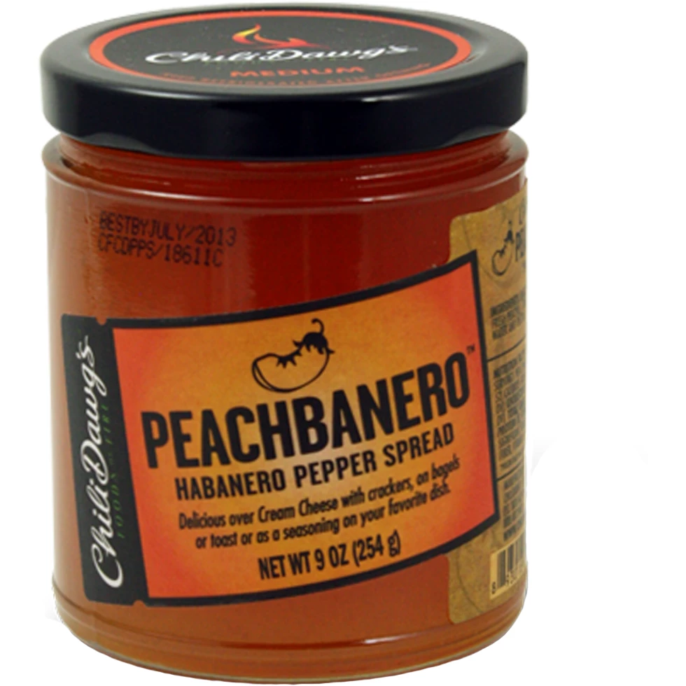 Chili Dawg's Peachbanero Pepper Spread 9 Oz. Salts