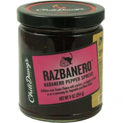 Chili Dawg's Razbanero Pepper Spread 9 Oz. Salts
