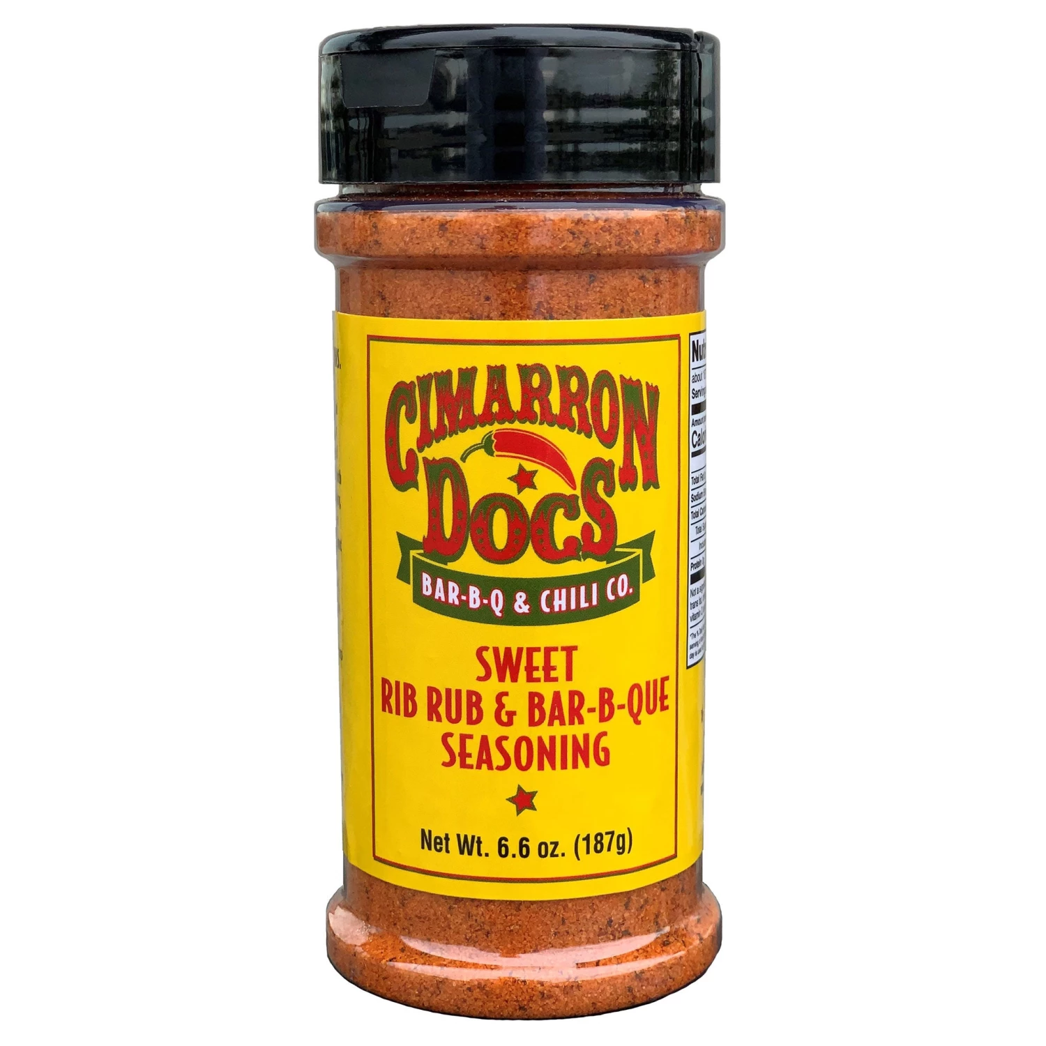 BBQ Sauces, Marinades, Condiments & Seasonings Cimarron Doc's Sweet Rib Rub & Bar-B-Q Seasoning 6.6 Oz.