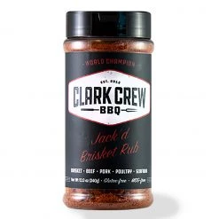 Old World Spices BBQ Sauces, Marinades, Condiments & Seasonings Clark Crew BBQ Jack'd Brisket Rub 12 Oz.