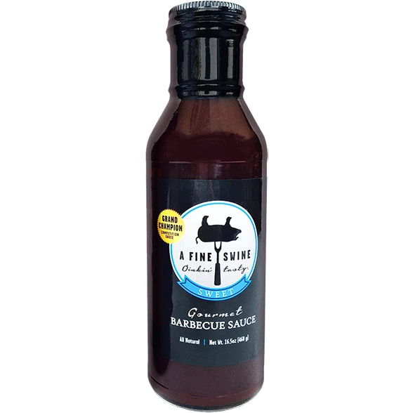 Salts A Fine Swine Original Sweet BBQ Sauce 17 Oz.