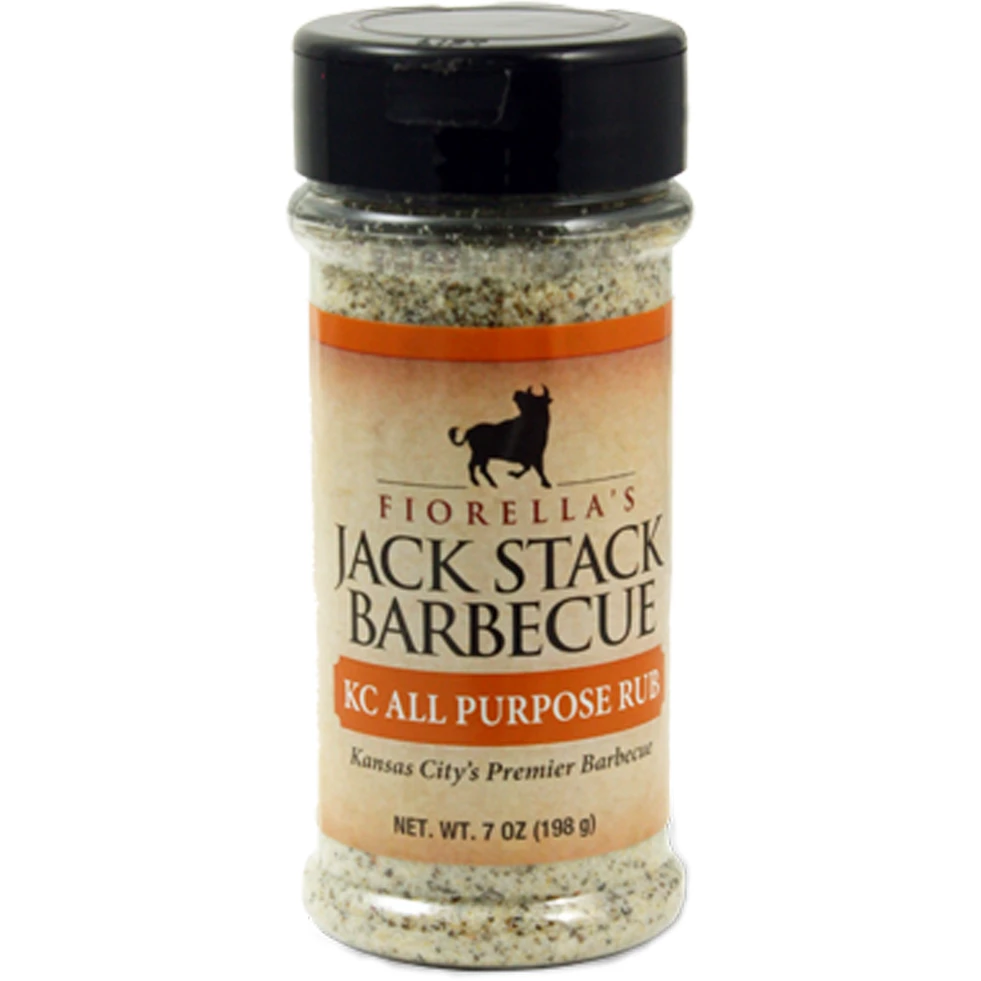 Jack Stack BBQ BBQ Sauces, Marinades, Condiments & Seasonings Fiorella's Jack Stack Barbecue KC All Purpose Rub 7 Oz.