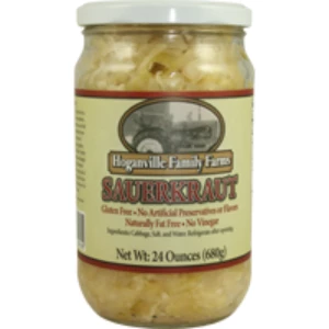 BBQ Sauces, Marinades, Condiments & Seasonings Hoganville Family Farms Sauerkraut 24 Oz.