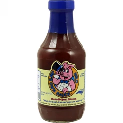 B&B Pecan Jim's Own Mild Bar-B-Que Sauce 16 Oz. BBQ Sauces, Marinades, Condiments & Seasonings