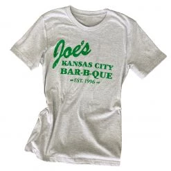 Salts Joe's Kansas City Bar-B-Que Green Gas Station Logo Tee