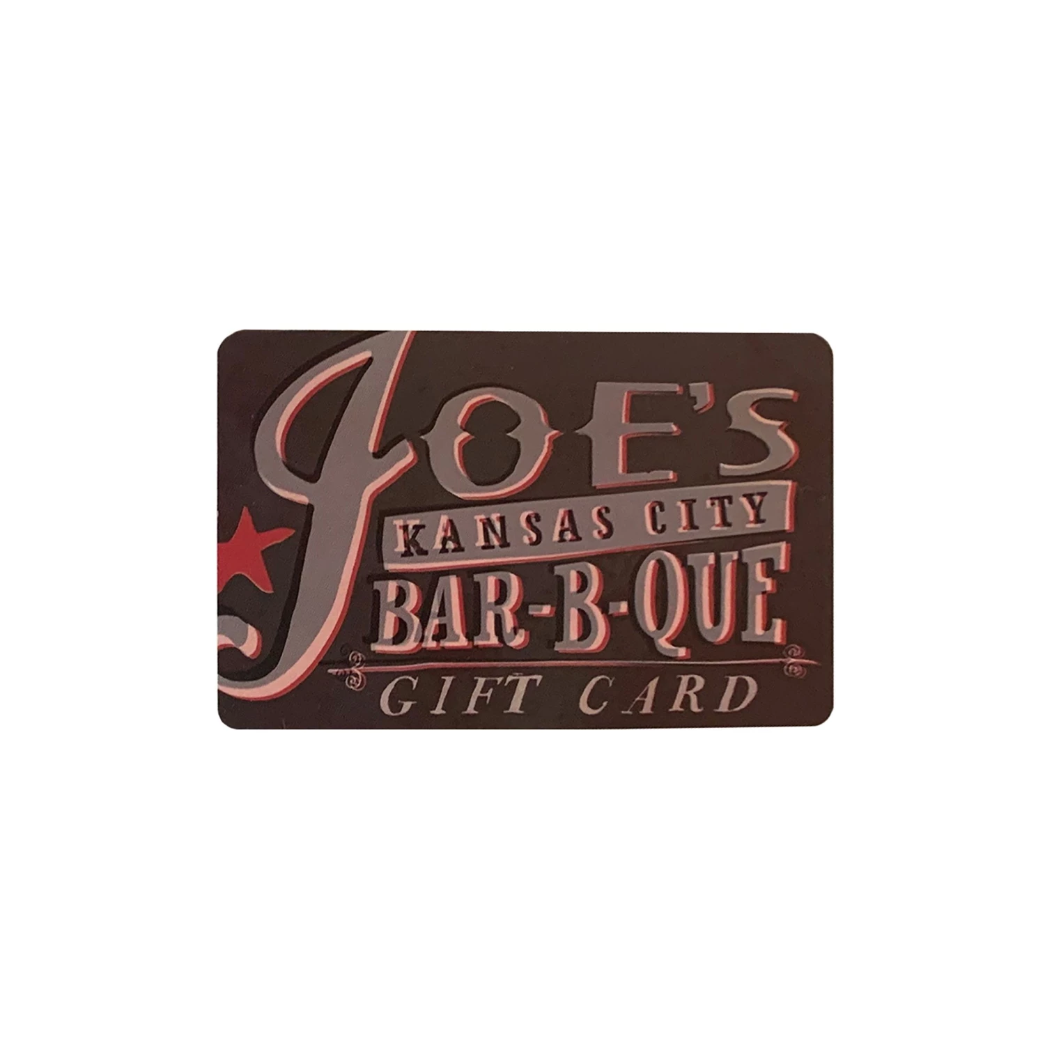 Salts Joe's Kansas City Bar-B-Que Gift Card For Restaurant Use Only