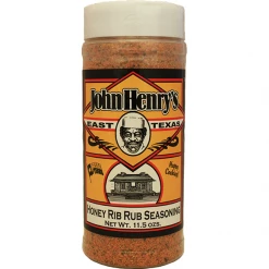 BBQ Sauces, Marinades, Condiments & Seasonings John Henry's Honey Rib Rub Seasoning 11.5 Oz.