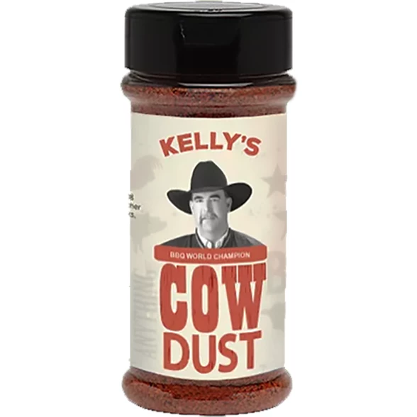 4 Legs Up Kelly's Cow Dust 13.5 Oz. BBQ Sauces, Marinades, Condiments & Seasonings