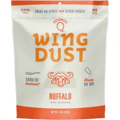 Kosmo's Q Buffalo Wing Dust 5 Oz. BBQ Sauces, Marinades, Condiments & Seasonings