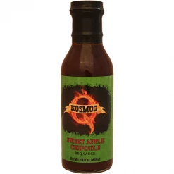BBQ Sauces, Marinades, Condiments & Seasonings Kosmo's Q Sweet Apple Chipotle BBQ Sauce 15.5 Oz.