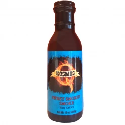BBQ Sauces, Marinades, Condiments & Seasonings Kosmo's Q Sweet Smokey Smoke BBQ Sauce 16 Oz.