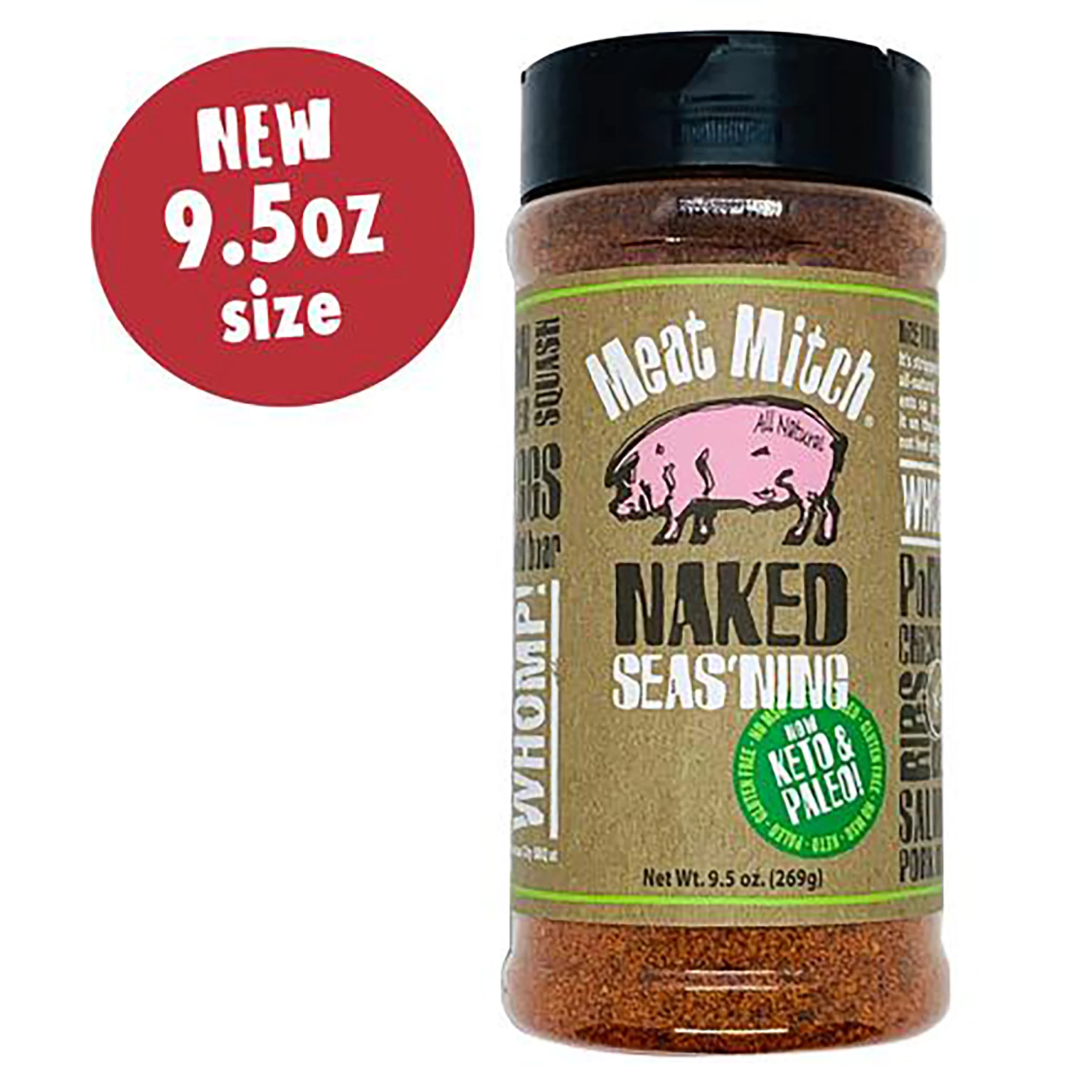 Meat Mitch Naked Rub 10.5 Oz.