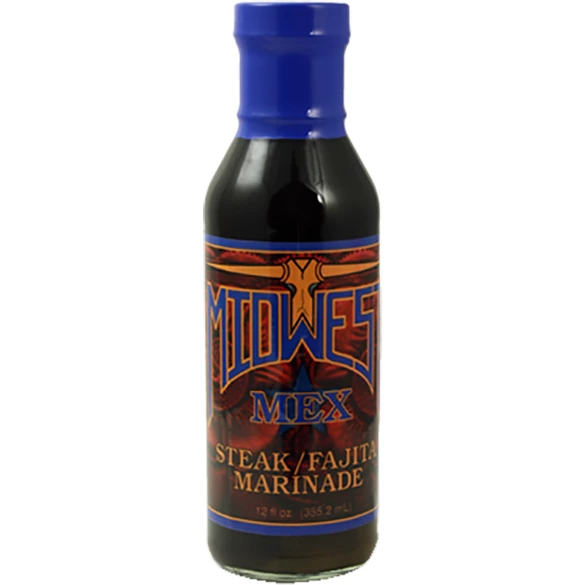 Midwest Mex Steak/Fajita Marinade 12 Oz. BBQ Marinades, Brines & Injections
