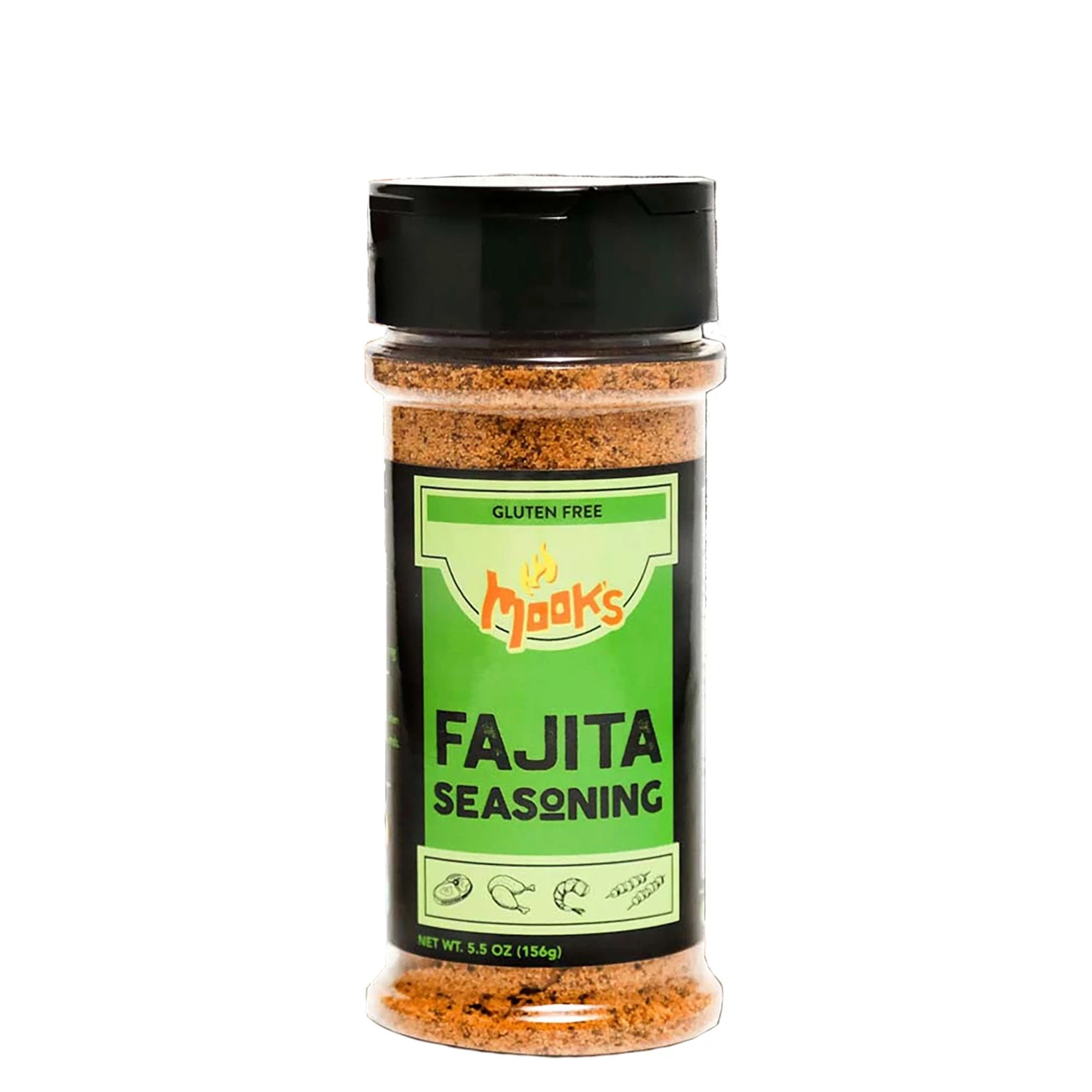 BBQ Sauces, Marinades, Condiments & Seasonings Mook's Fajita Seasoning 5 Oz.