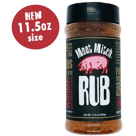 BBQ Sauces, Marinades, Condiments & Seasonings Meat Mitch Rub 11.5 Oz.