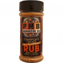 BBQ Sauces, Marinades, Condiments & Seasonings PMB Barbecue Co. Champion's Choice All Purpose Rub 6.2 Oz.