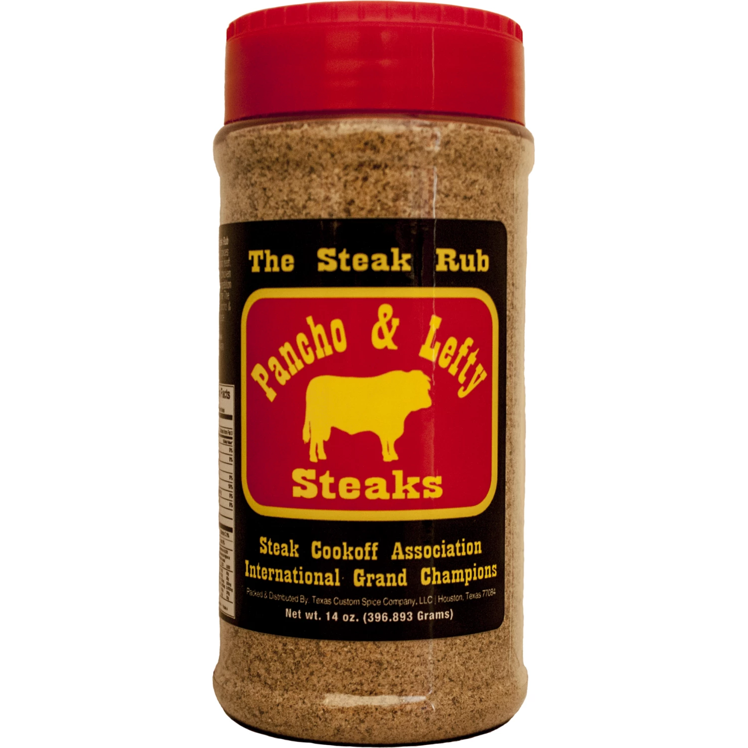 Pancho & Lefty Steak Rub 14 Oz. BBQ Sauces, Marinades, Condiments & Seasonings