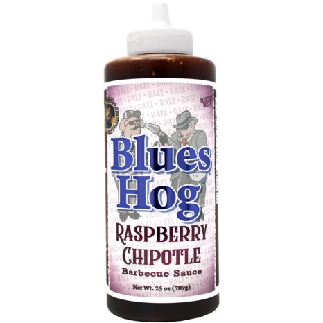 Blues Hog Raspberry Chipotle BBQ Sauce Squeeze Bottle 25 Oz.