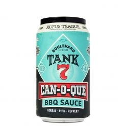 BBQ Sauces, Marinades, Condiments & Seasonings Rufus Teague Can-O-Que- Tank 7 BBQ Sauce 12 Oz.