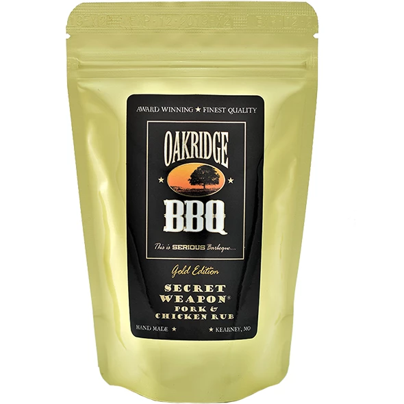 BBQ Sauces, Marinades, Condiments & Seasonings Oakridge BBQ Secret Weapon Pork & Chicken Rub 1.75 Lbs.