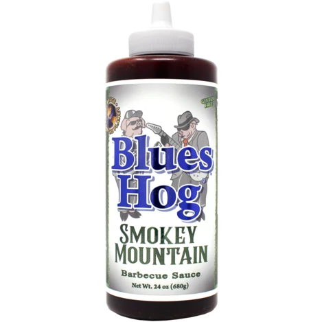 Blues Hog Smokey Mountain BBQ Sauce Squeeze Bottle 25 Oz. BBQ Sauces, Marinades, Condiments & Seasonings