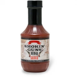 BBQ Sauces, Marinades, Condiments & Seasonings Smokin' Guns BBQ Sauce 18 Oz.
