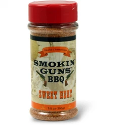BBQ Sauces, Marinades, Condiments & Seasonings Smokin' Guns Sweet Heat BBQ Rub 5.5 Oz.