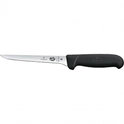 Victorinox 6'' Fibrox Handle Straight Boning Knife Salts