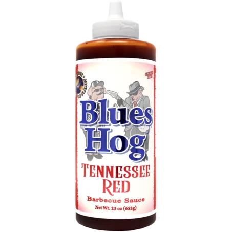 Blues Hog Tennessee Red Sauce Squeeze Bottle 25 Oz. BBQ Sauces, Marinades, Condiments & Seasonings