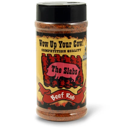BBQ Sauces, Marinades, Condiments & Seasonings The Slabs Wow Up Your Cow BBQ Rub 12.5 Oz.