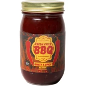 The Fresh Chile Co. Sweet & Spicy BBQ Sauce 16 Oz. BBQ Sauces, Marinades, Condiments & Seasonings