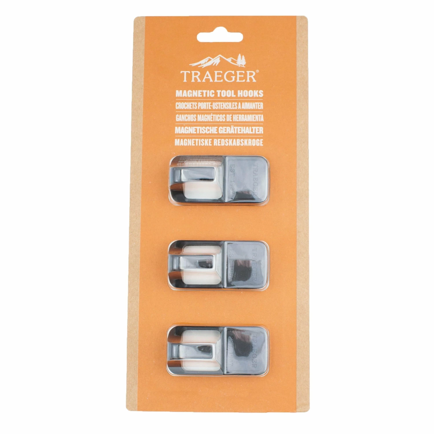Traeger Grill Hopper Magnetic Hooks, 3-Piece
