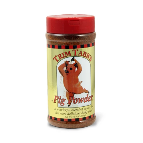 Trim Tabb's Pig Powder 12 Oz. BBQ Sauces, Marinades, Condiments & Seasonings